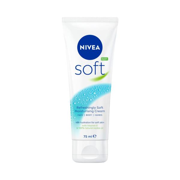 NIVEA SOFT CREAM FACE TUBE LIGHT