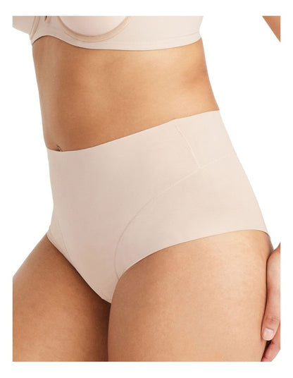 Sheer Infinity Brazilian Cut Brief in Beige