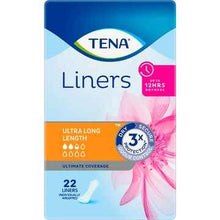 TENA Incontinence Liners Ultimate Coverage Ultra Long 22 pack