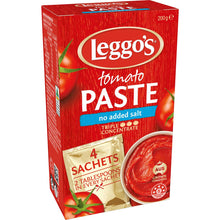 Leggo's Australian Grown Tomato Paste No Added Salt 50g x 4 pack