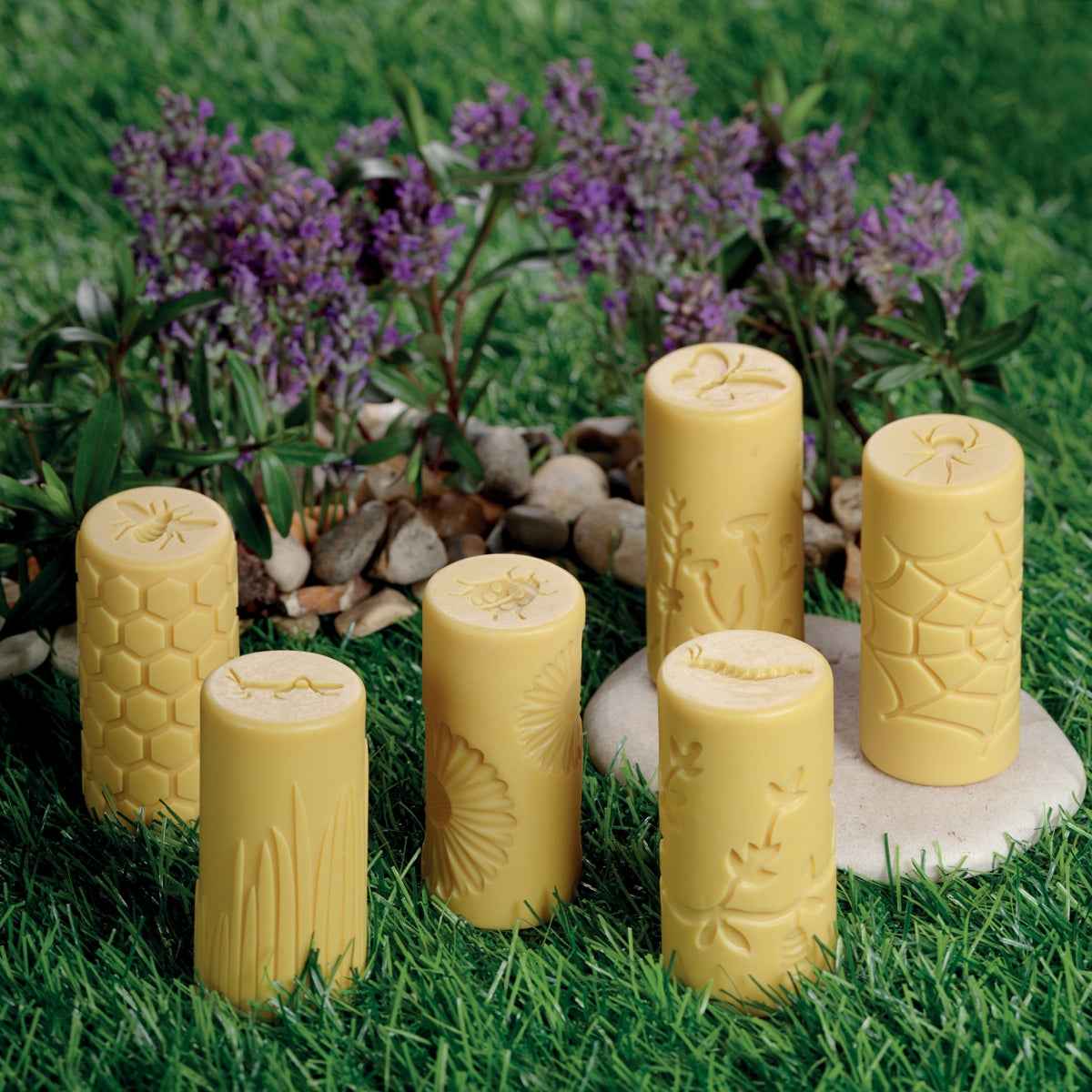 Yellow Door Let’s Roll Habitat Garden Bugs Rolling Pin Art and Craft for Kids Playdough Sand Sensory Toys Best Seller 2yrs+