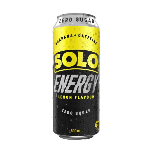SOLO ENERGY DRINK ZERO SUGAR 500ML