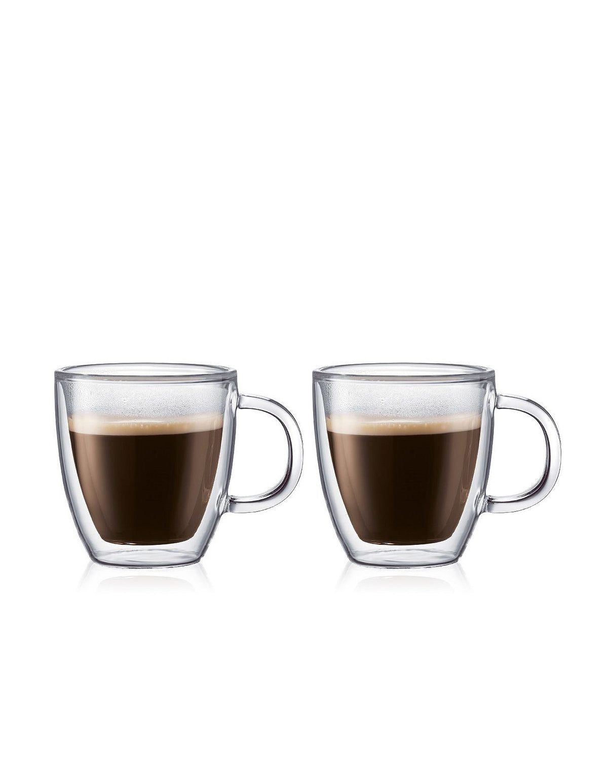 Bistro Double Wall Glasses 120ml Set Of 2