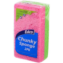Edco Chunky Sponge 2 pack