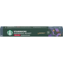 Starbucks by Nespresso Decaf Espresso Roast Coffee Pods 10 Pack