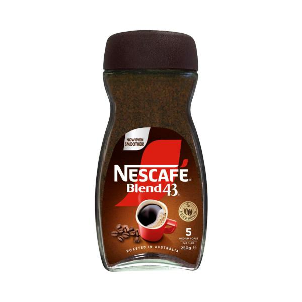 NESCAFE BLEND 43 COFFEE GRANULES 250GR