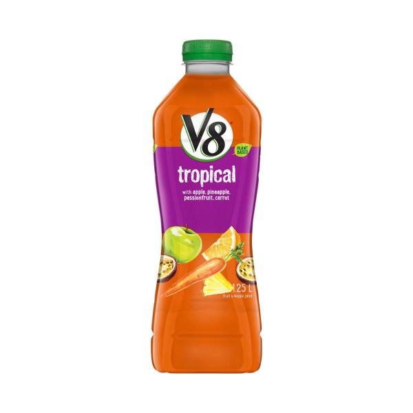 CAMPBELLS V8 JUICE:TROPICAL:.:1.25 LITRE