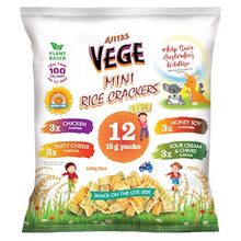Vege Chips Mini Rice Crackers 12 pack