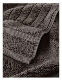 Essentials Ribbed Spa Pack in Charcoal