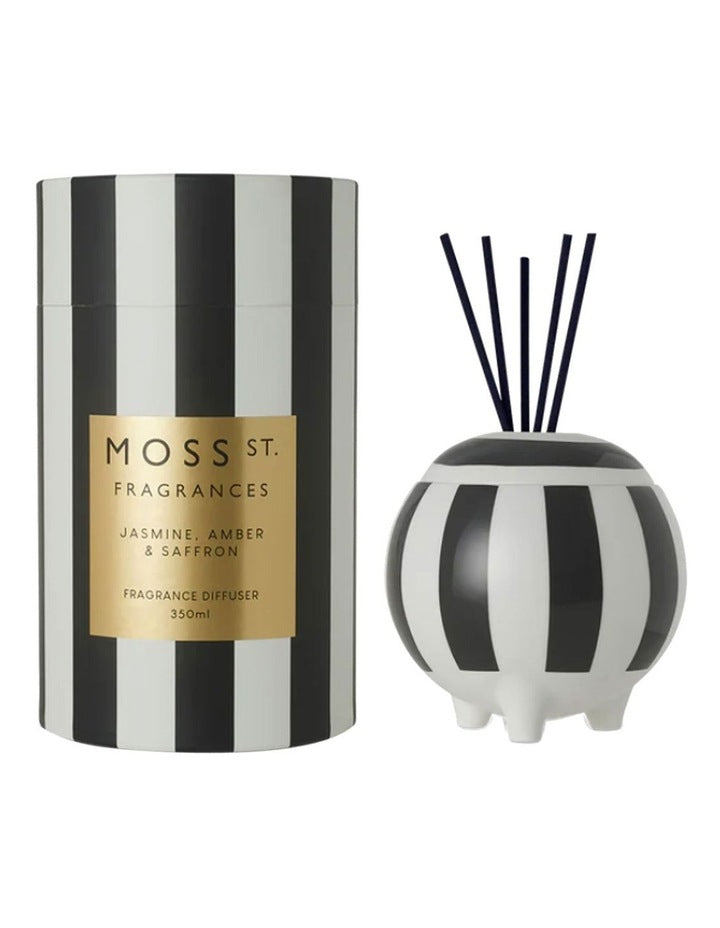 Jasmine, Amber &amp; Saffron - Large Fragrance Diffuser 350ml