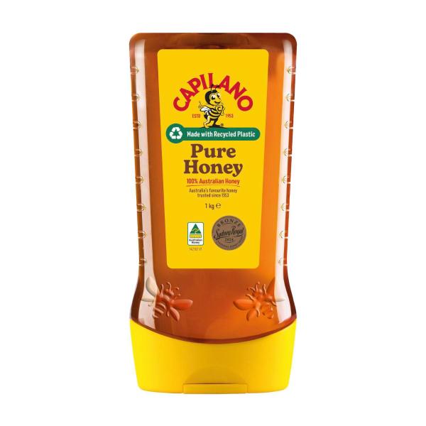 CAPILANO 100% AUSTRALIAN PURE HONEY SQUEEZE 1KG