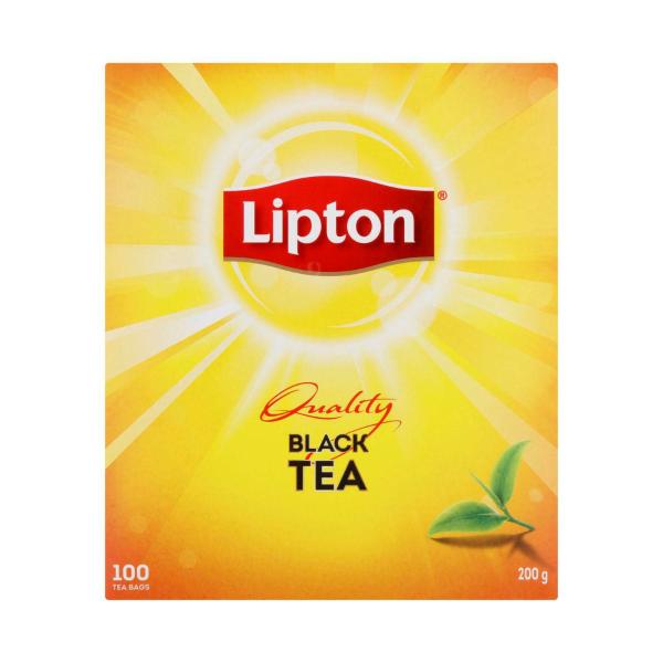 LIPTON QUALITY BLACK TEA BAGS 100 PACK