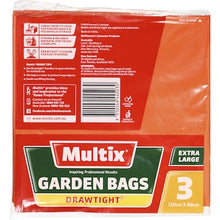 Multix Garden Drawtight Garbage Bags 3 pack