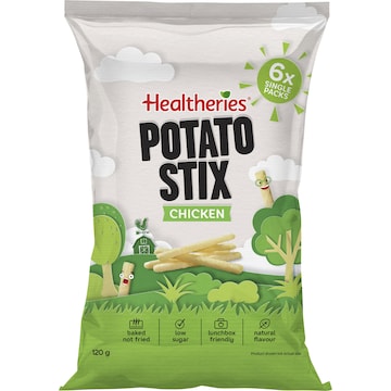 Healtheries Potato Stix Chicken 20g x 6 pack