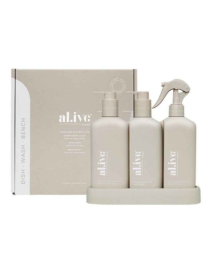 Dishwashing Liquid, Hand Wash & Bench Spray Premium Kitchen Trio
