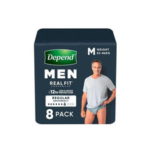 DEPEND REAL FIT FOR MEN UNDERWEAR MEDIUM