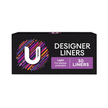 U BY KOTEX DESIGNER LINERS 30 PACK