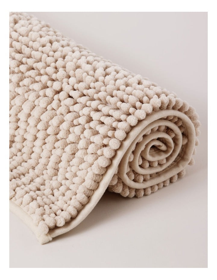 Hampton Super Soft Microfibre Bath Mat in Natural