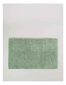Hampton Super Soft Microfibre Bath Mat in Green