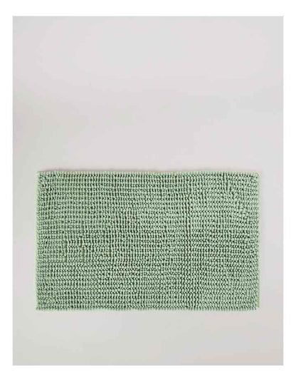 Hampton Super Soft Microfibre Bath Mat in Green