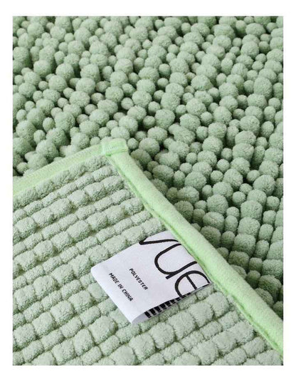 Hampton Super Soft Microfibre Bath Mat in Green
