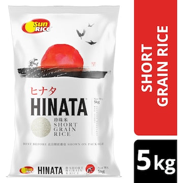 Sunrice Hinata Short Grain Rice 5kg
