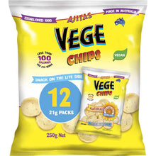Vege Chips Natural Multipack 21g x 12 pack