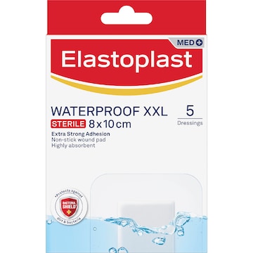 Elastoplast Aqua Protect Waterproof Dressing XXL 5 pack