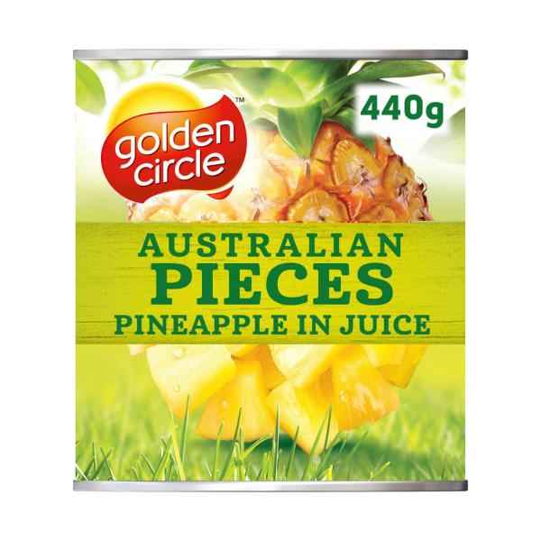 Pineapple Pieces in Natural Juice Canned