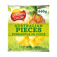 GOLDEN CIRCLE AUSTRALIAN PINEAPPLE:PIECES IN JUICE:.:440 GRAM