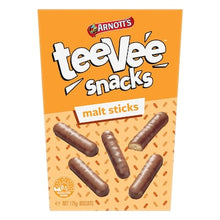 Arnott's Tee Vee Snacks Malt Sticks Chocolate Biscuits 175g