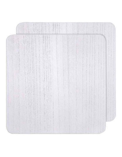Wash Veneer Placemat 2 Pack in White