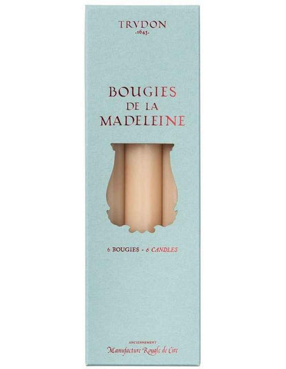 Madeleine Taper Candles 6 Pack