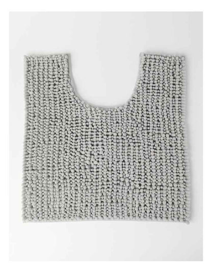 Norfolk Super Soft Microfibre Contour Mat in Silver