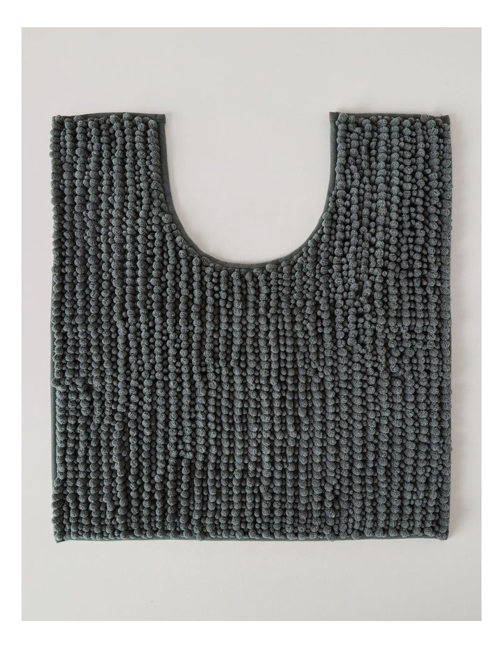 Norfolk Super Soft Microfibre Contour Mat in Charcoal
