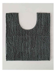 Norfolk Super Soft Microfibre Contour Mat in Charcoal