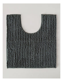 Norfolk Super Soft Microfibre Contour Mat in Charcoal