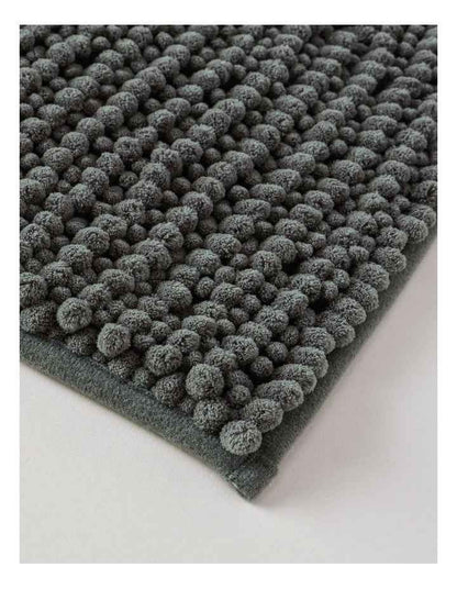 Norfolk Super Soft Microfibre Contour Mat in Charcoal