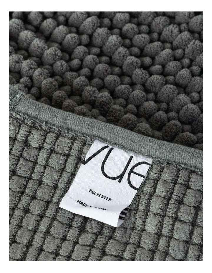 Norfolk Super Soft Microfibre Contour Mat in Charcoal