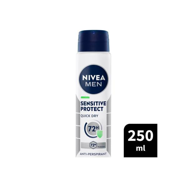 NIVEA DEO AERO MEN SENSITIVE PROTECT 250ML