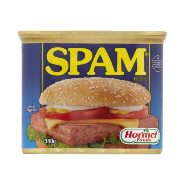 SPAM CANNED HAM:CLASSIC:.:340 GRAM