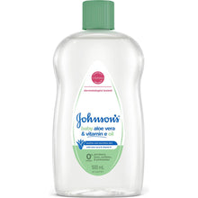 Johnson's Aloe Vera & Vitamin e Gentle Soothing Moisturising Baby Oil 500ml