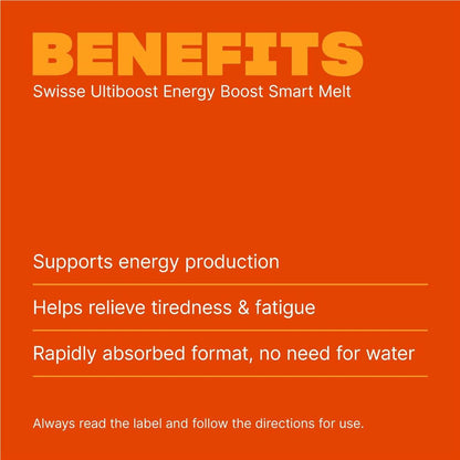Swisse Ultiboost Energy Boost Smart Melts 30 pack
