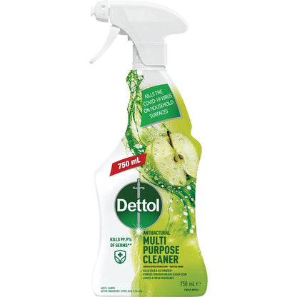 Dettol Multipurpose Cleaner Surface Spray Disinfectant Apple 750ml