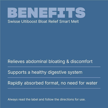 Swisse Ultiboost Bloat Ease Smart Melts 30 pack