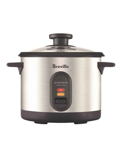 The Set and Serve Rice Cooker BRC310BSS