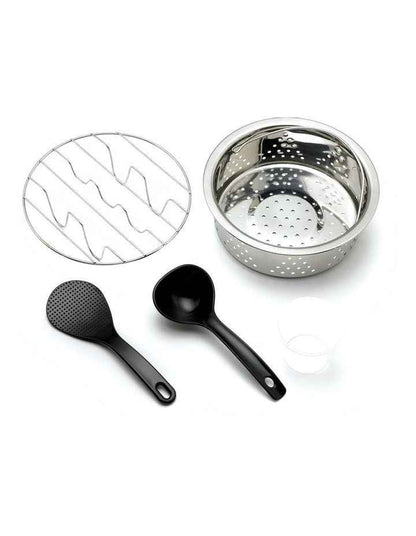 The Set and Serve Rice Cooker BRC310BSS