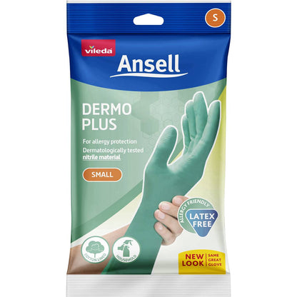 Vileda Ansell Dermo Plus Gloves Small  Pair Each