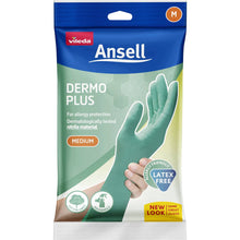 Vileda Ansell Dermo Plus Gloves Medium Pair Each