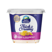 DAIRY FARMERS THICK & CREAMY MANGO & PASSIONFRUIT YOGHURT
